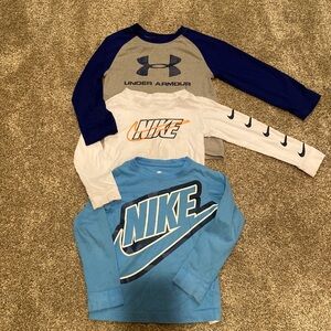 3 Long Sleeve Nike & UA